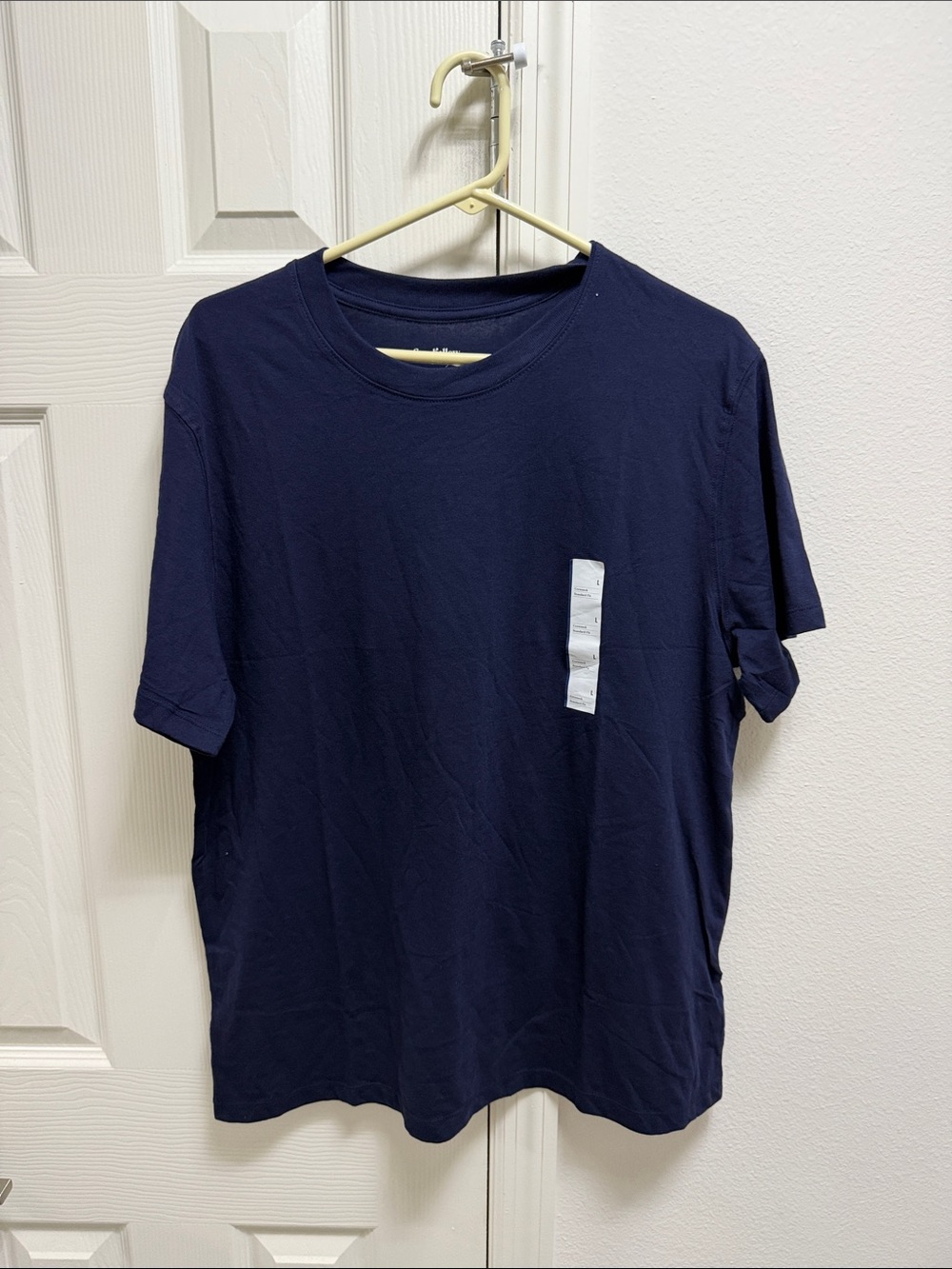 Goodfellow & Co Navy Short-Sleeve Crewneck Tee